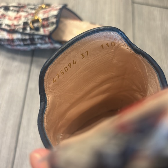 Gucci Princetown Mules in tweed- size 37 - Picture 4 of 4